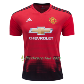Nogometni Dresovi Manchester United Domaći 2018-2019 Kratkih Rukava